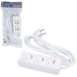 S-GCD3-3 Удлинитель Uniel серии Стандарт. с-з. 3 гн.. шнур 3 м