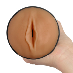 Светло-коричневый мастурбатор-вагина 22,4см Kiiroo Feel Stroker Pussy-Penis Masturbator Light Caramel