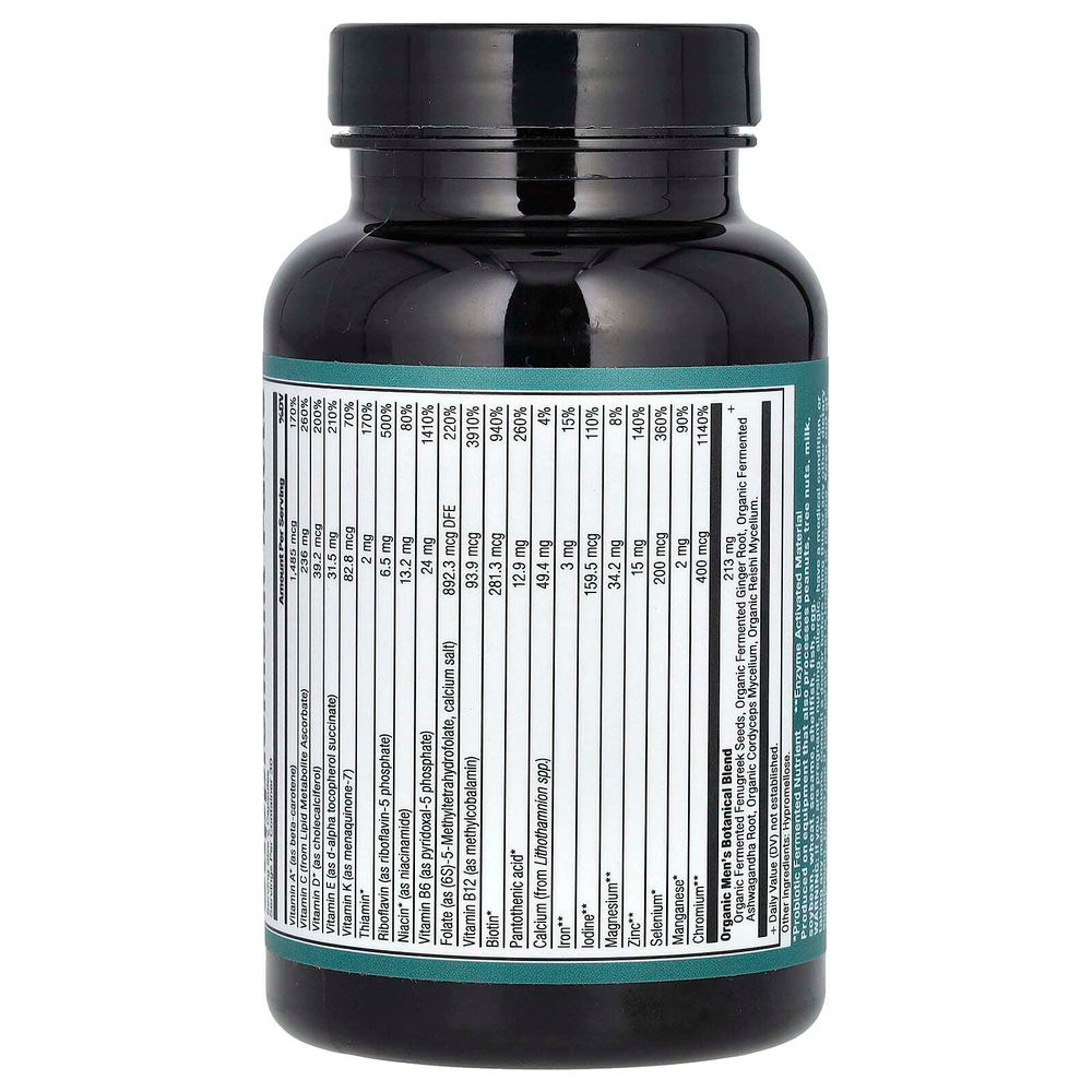 Ancient Nutrition, Ферментированный мультивитамин для мужчин, 60 капсул