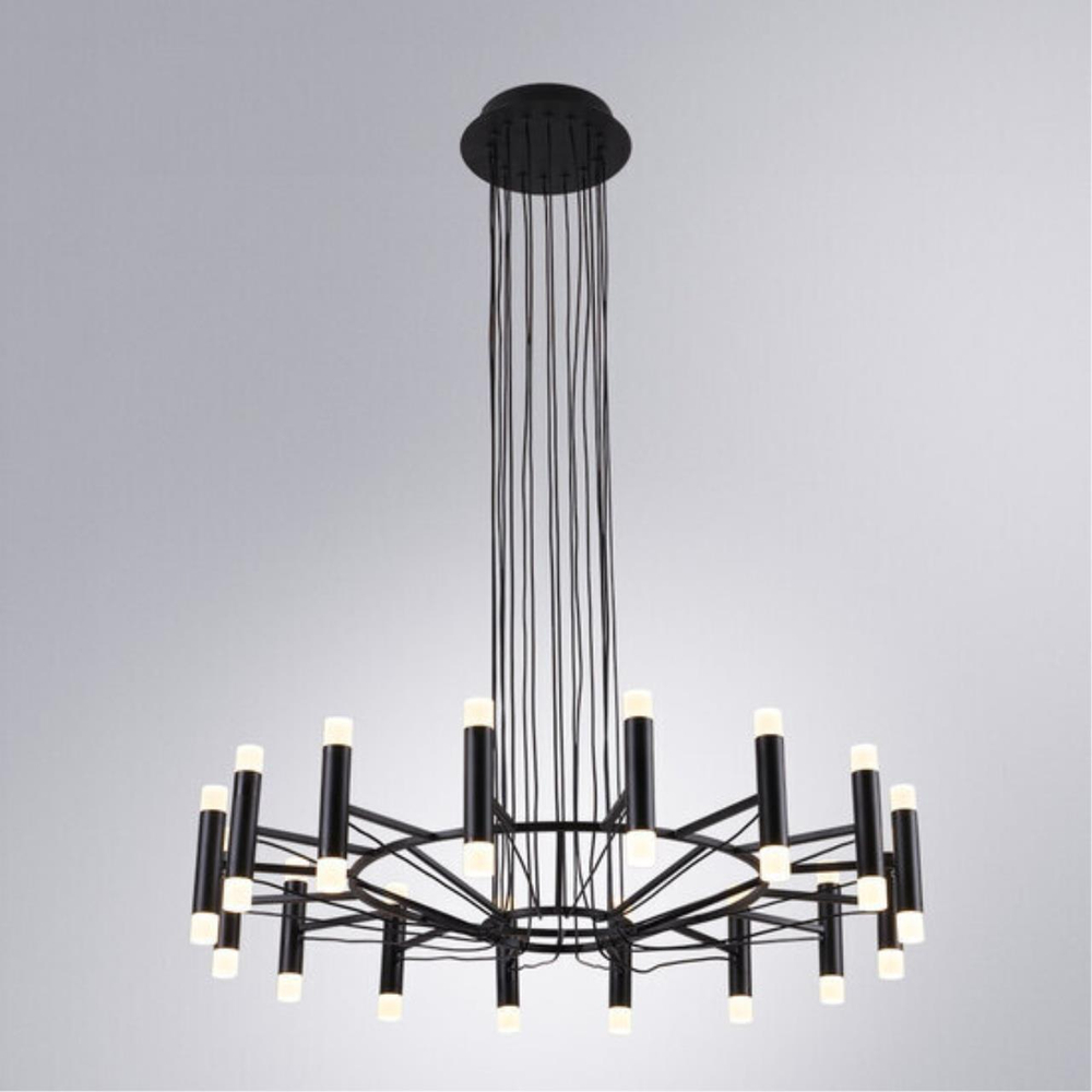 Подвесная светодиодная люстра Arte Lamp EMPIRE A2482SP-32BK