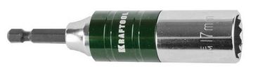 KRAFTOOL 17 мм, 1 шт, бита с торцовой головкой (26397-17)