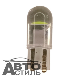 Светодиод 12V T10  1LED Green прозрачная ПарусАвтоSD-200