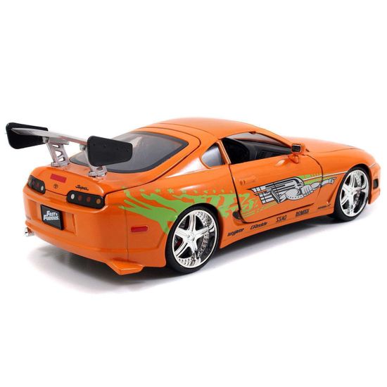 Модель Машинки Форсаж 1:24 FF 1995 Toyota Supra-Orange