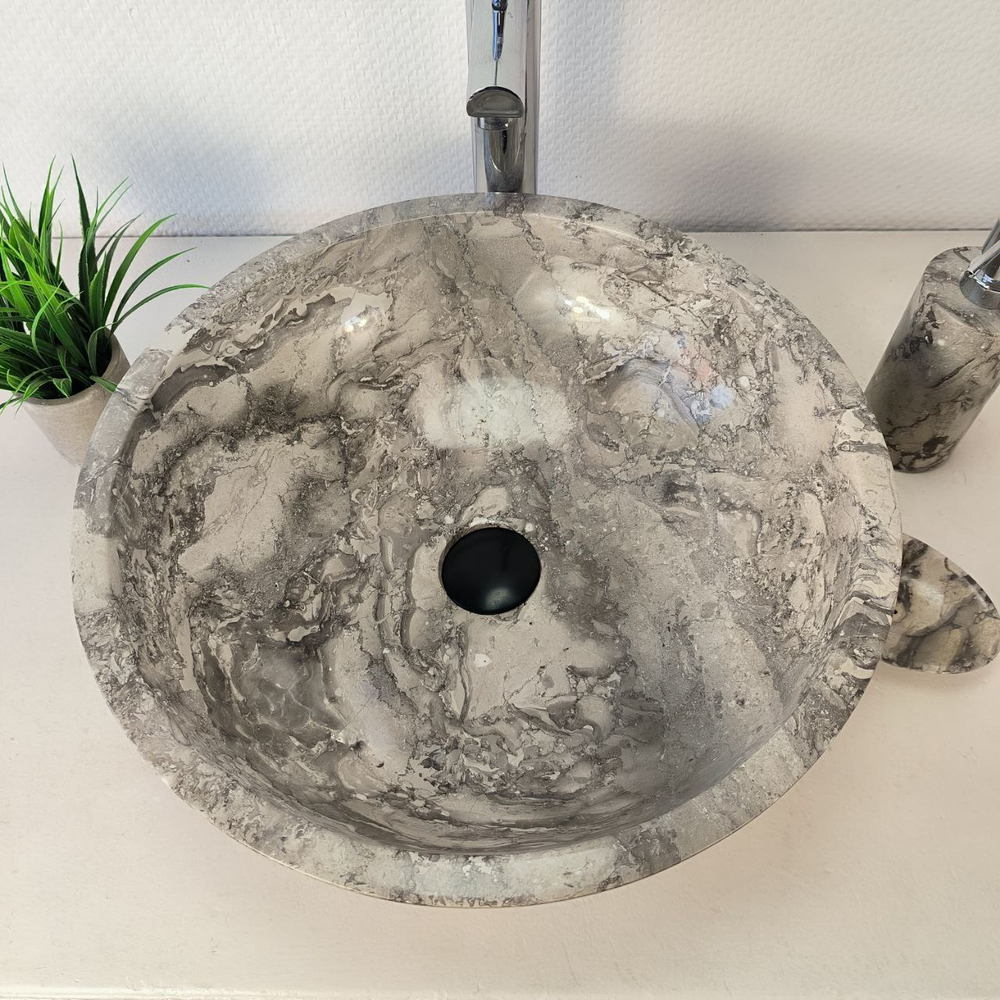 Раковина из мрамора Bowl Doreng BM-66090 (45*45*15) из натурального камня