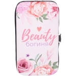 Набор для маникюра в футляре 6 предметов «Beauty Богиня!»,11*6,5см