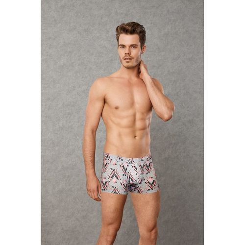 Мужские трусы боксеры серые с принтом Doreanse Sakura 1809 Мужские трусы боксеры серые с принтом Doreanse Sakura 1809