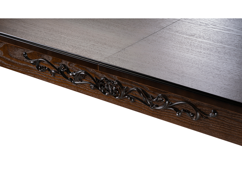 Стол деревянный Woodville Бевье орех темный, орех