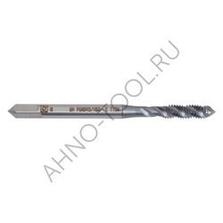 Метчик м/р  М2,0х0,4 Р6М5К5/HSS-E ГОСТ 17933-72 TiCN, с винтовой канавкой, ТОЧИНТЕХ