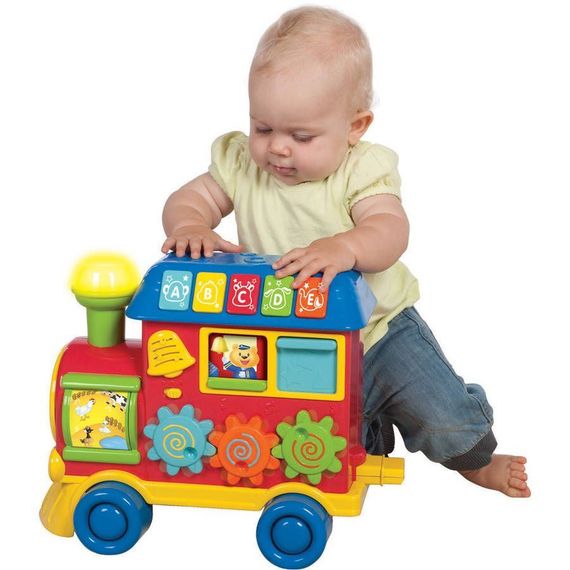 Walker Ride-On Learning Train