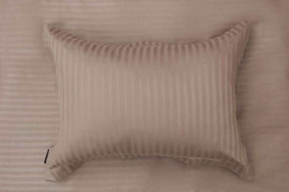 Моне (темно беж) страйп сатин 7Е