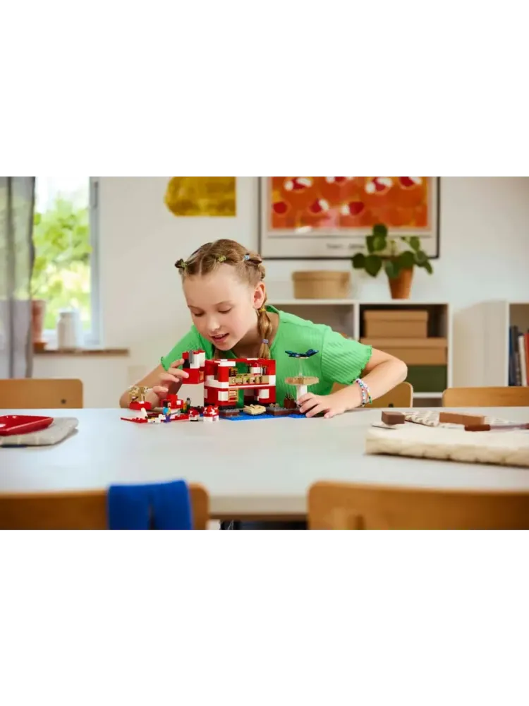 Конструктор Minecraft 21270 Грибной домик