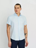 Рубашка с коротким рукавом GROSTYLE TRENDY Slim Fit