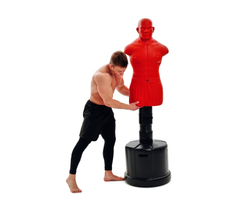 Манекен DFC Boxing Punching Man-Heavy c регулировкой высоты TLS-AR (красный)
