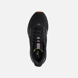 Кроссовки Mizuno Wave Rider 28 Black/Silver/Sunny Lime