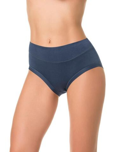 Трусы с высокой линией талии (Размер: XL) (Цвет: темно-синий)