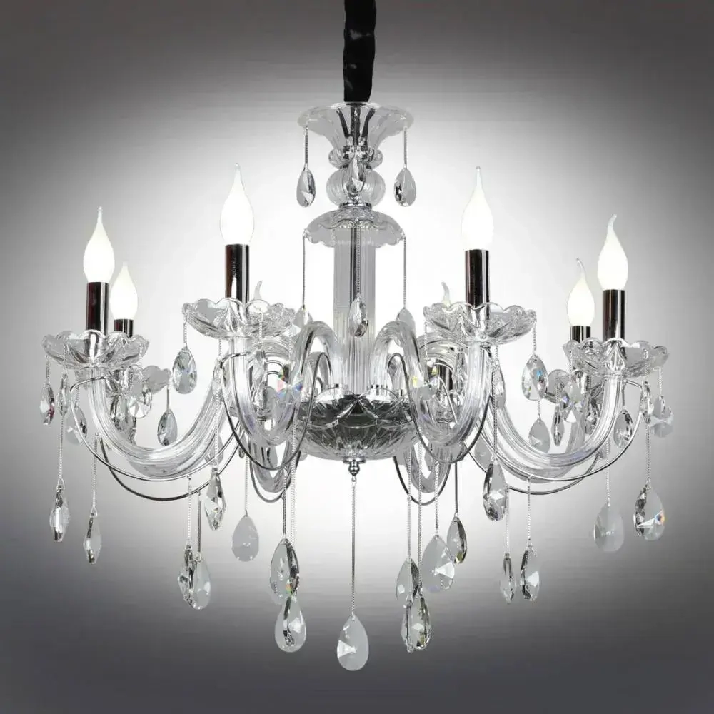 Люстра подвесная с лампочками Omnilux OML-70203-08+Lamps