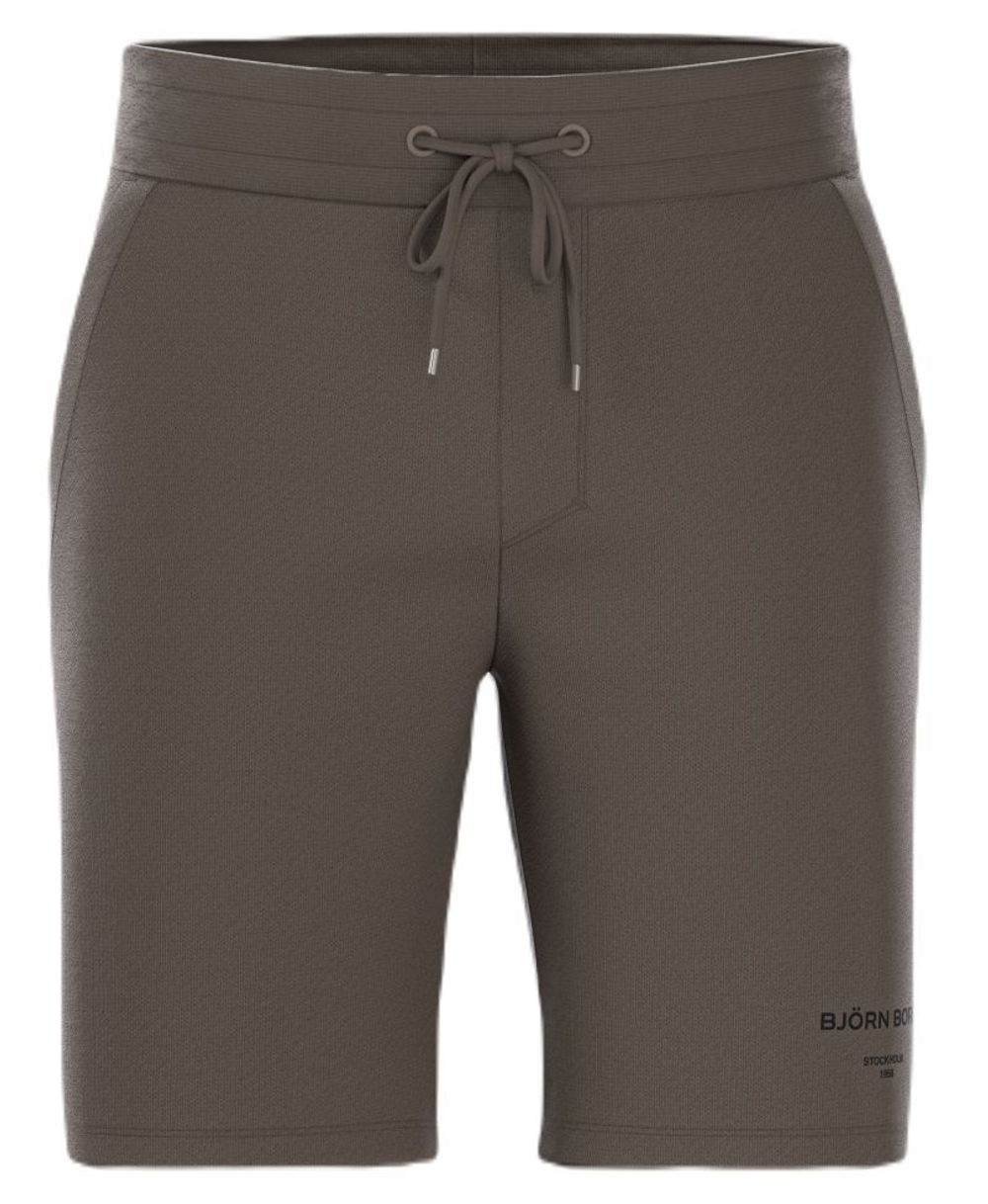 Мужские теннисные шорты Björn Borg Essential Shorts - зеленый