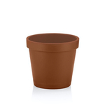 Горшок для цветов "ПАРИЖ" 1,4 л кирпичный