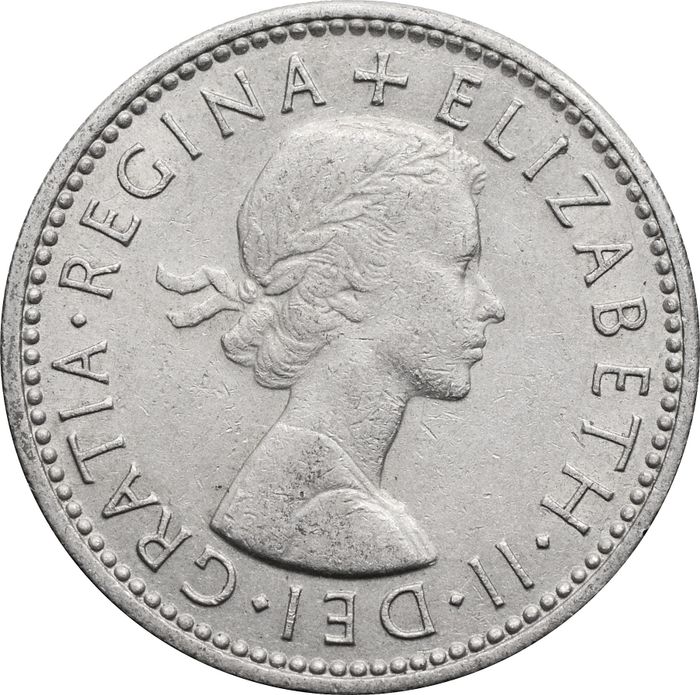 1 шиллинг 1964 Великобритания (Английский герб) XF