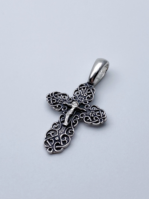 Крест из серебра