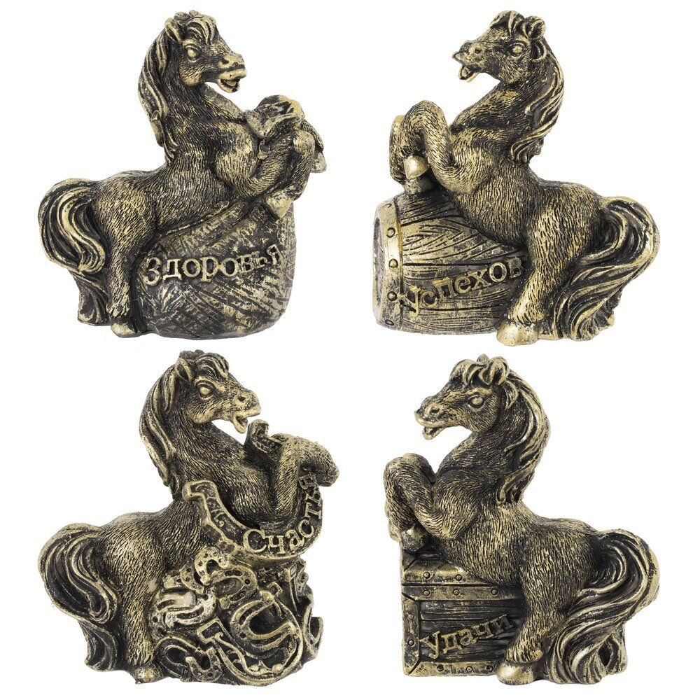 GAEM Копилка "Лошадь", L8 W6 H9,5 см, 4в.