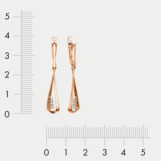 Серьги золотые