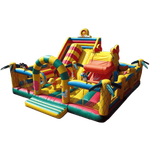 Надувной батут "Мульти-сафари-утка" 7*6*4 м