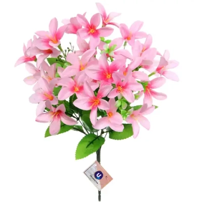 Искусственные цветы «Колокольчики» 40см бледно-розовые