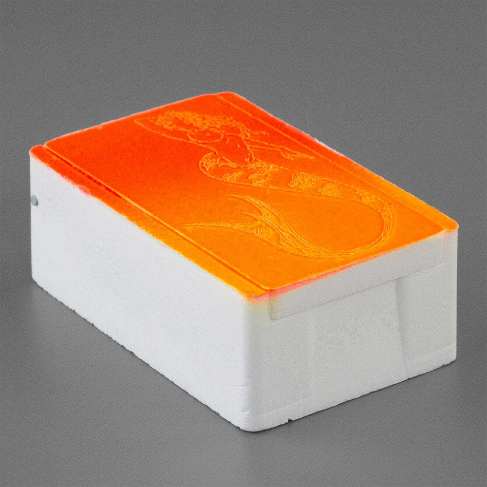 Мотыльница большая крашеная 97*62*36мм (25шт/уп)