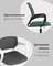 Кресло офисное Topchairs ST-BASIC-W серая ткань крестовина белый пластик