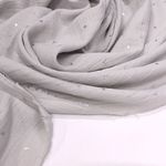 Серый беж с серебряными звёздами