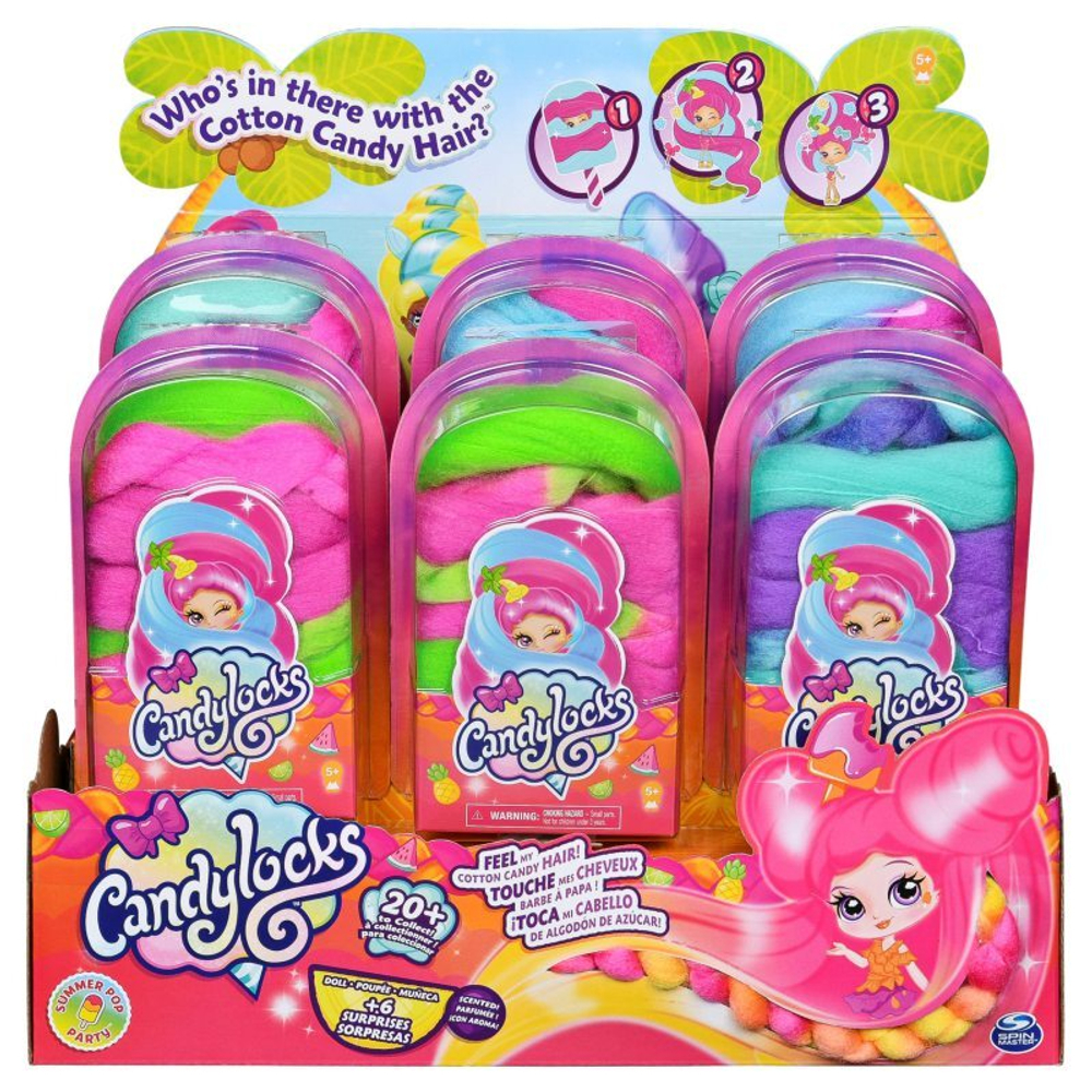 Spin Master Candylocks - базовая кукла ароматные волосы + аксессуары 6052311
