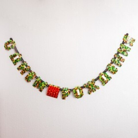 Гирлянда-буквы Party!, бумажная, 230 см