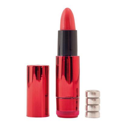 Вибратор-помада ToyFa Black&Red 9 см, красный