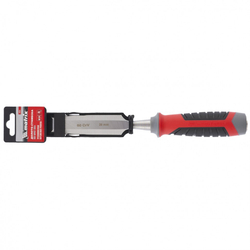 Долото-стамеска, 26 мм, 60 CrV, трехкомпонентная обрезиненная рукоятка Matrix