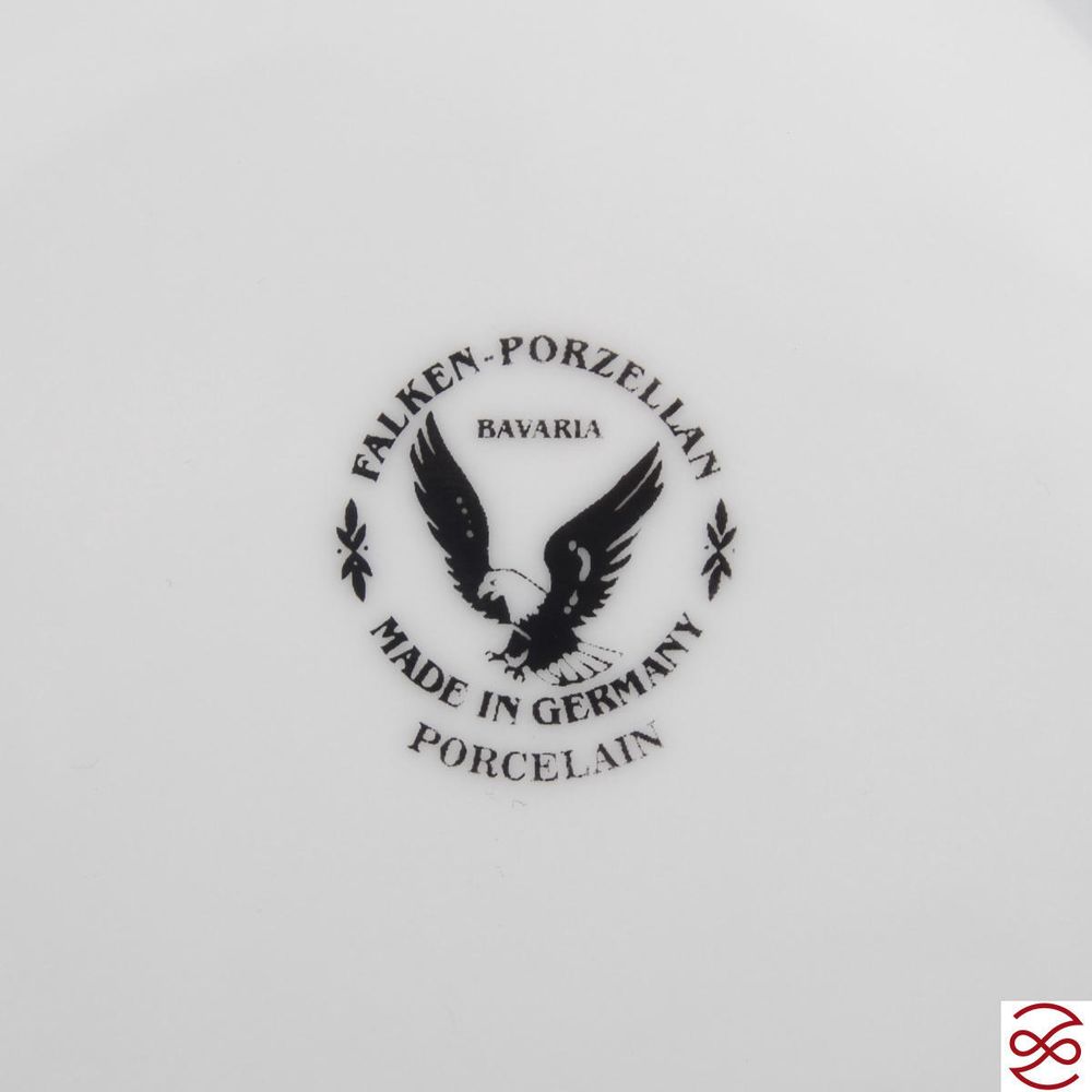 Набор глубоких тарелок 22,5 см Rio white gold (6 шт)