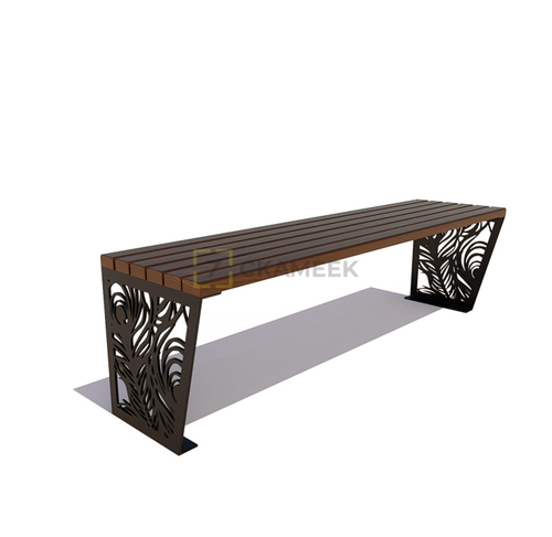 Скамейка садовая «Павлин» (банкетка 0,6 м ангарская сосна, 40х60)