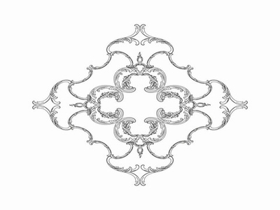 Розетка RODECOR 87044RC 1230*1230 мм