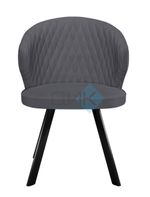 Стул DikLine 249 поворотный опоры чёрные