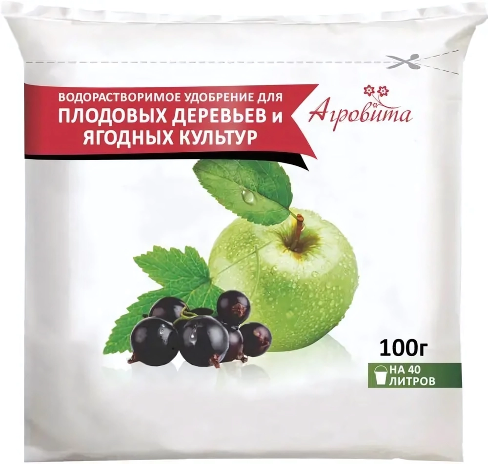 Удобрение Агровита Для Плодовых Деревьев И Ягодных Культур 100Гр.-50Шт./Уп.