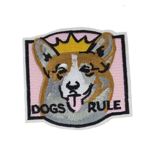 Нашивка на рюкзак и на одежду. Dogs rule
