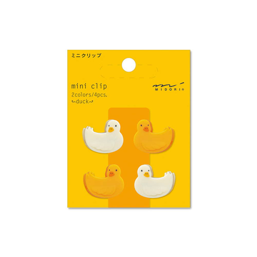 Зажимы Midori Mini Clip - Duck