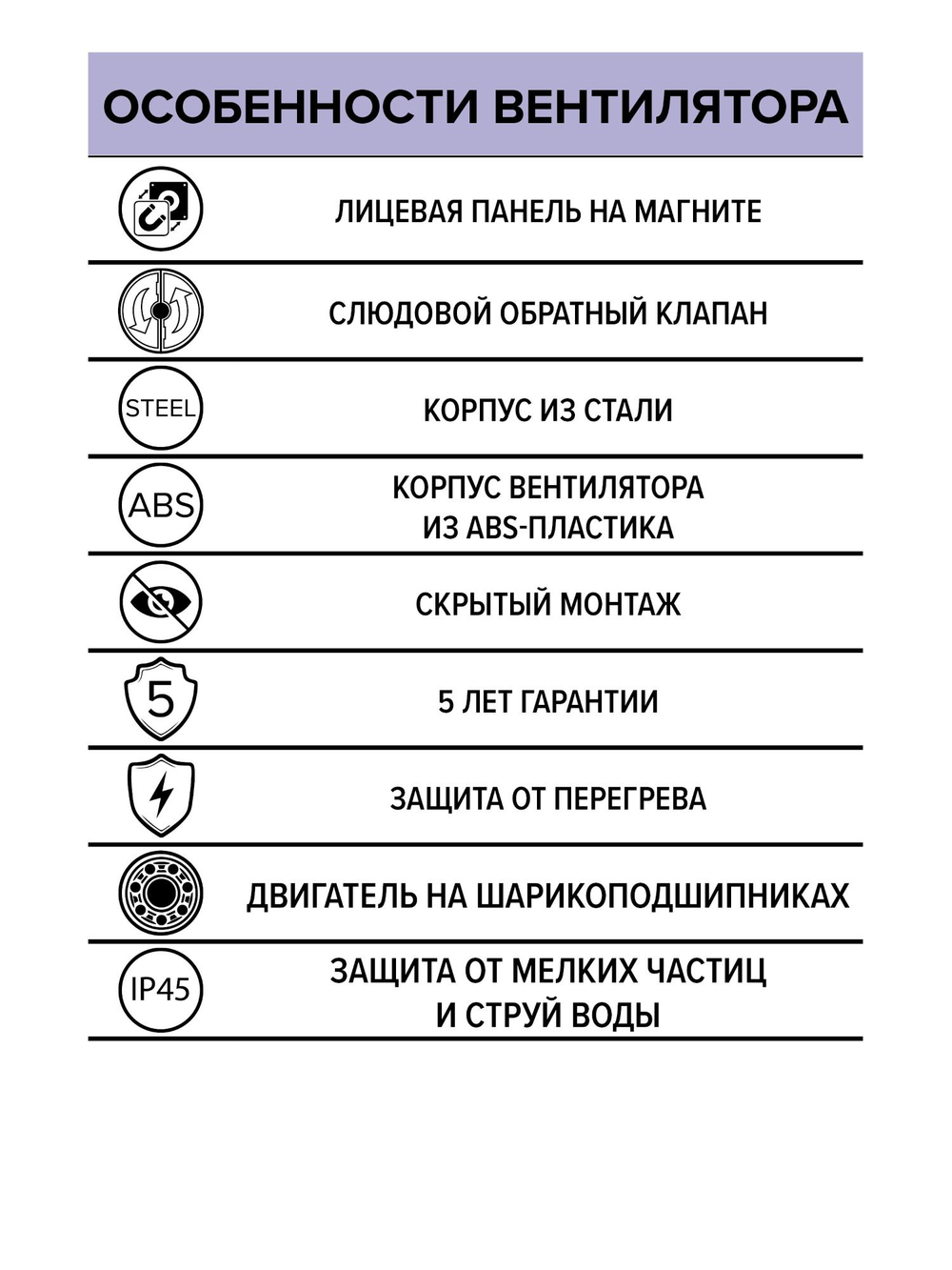 Вентилятор встраиваемый EXCELLENT Ceramo D100 под плитку осевой обр.кл. шарикоподшипник черный ERA