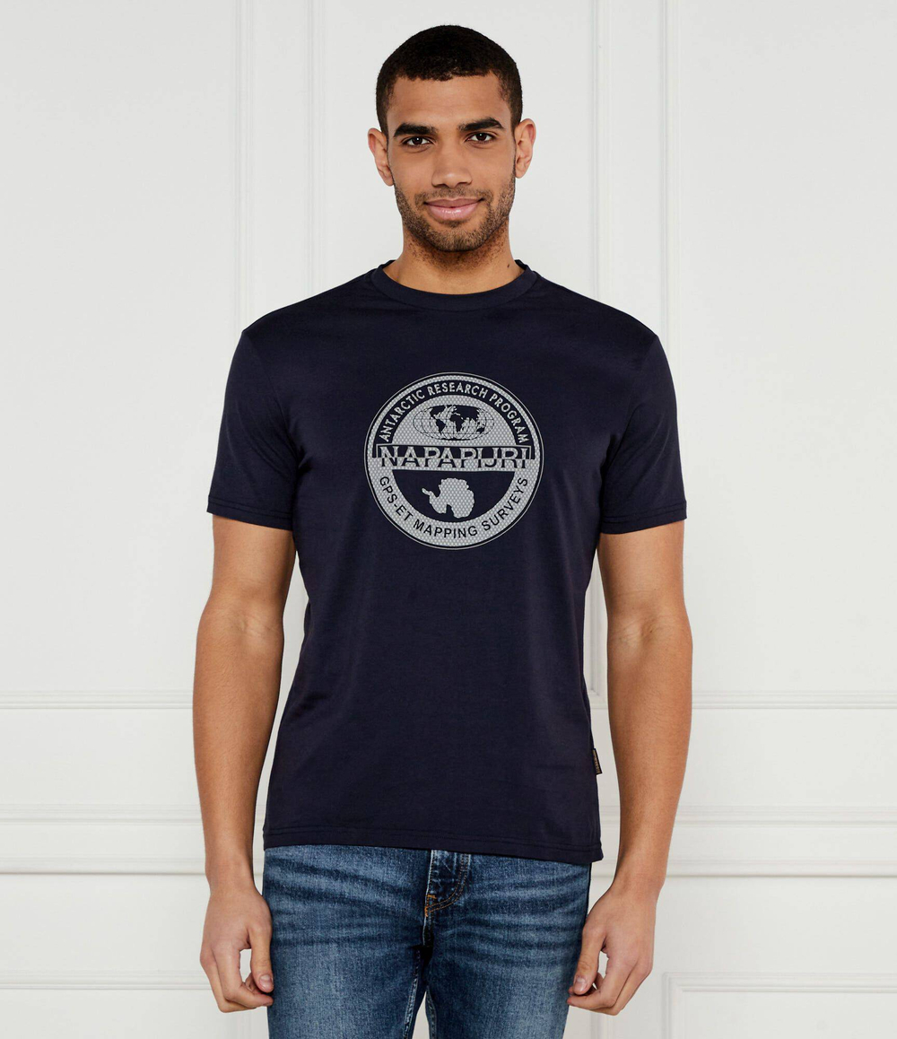 Футболка S-BOLLO Napapijri - темно-синий(NP0A4I3C)