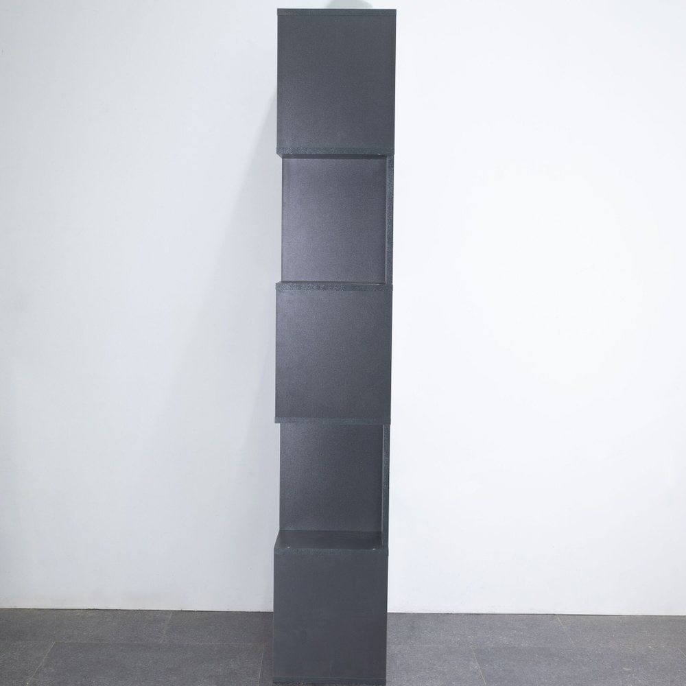 Стеллаж напольный Фаллет 5 полок 60х30х177 см, серый