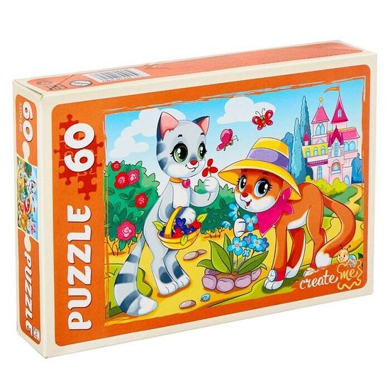 Пазл "Милые котята", 60 элементов