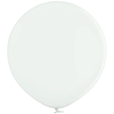 Латексный шар «Белый», пастель-экстра, 60 см