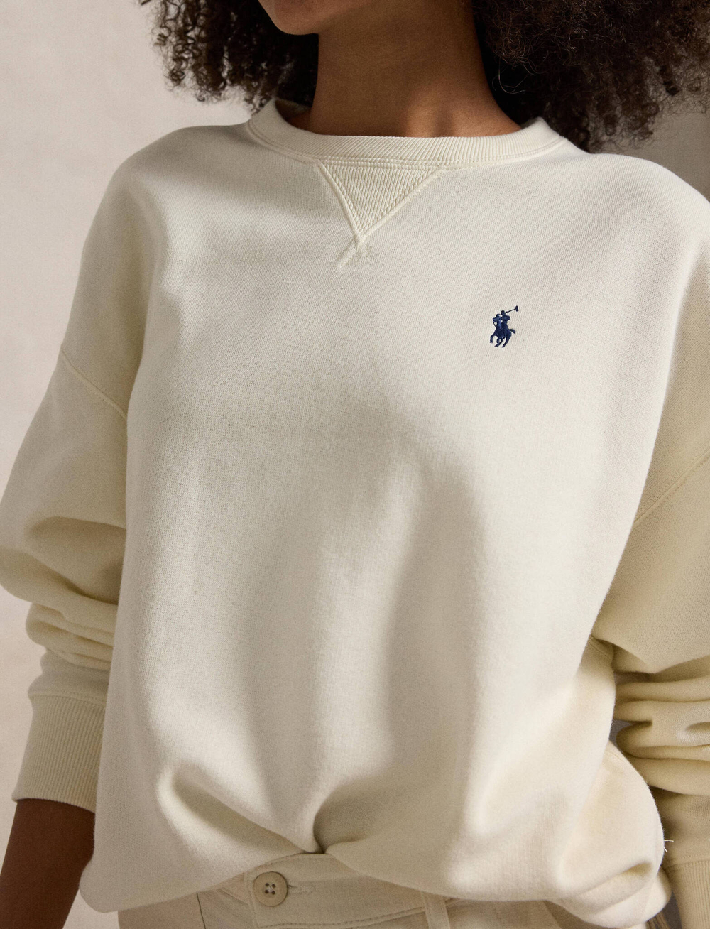 Худые BUBBLE POLO RALPH LAUREN - кремовый(211936820)