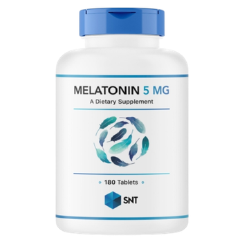 SNT Melatonin 5 mg 180 tablets, Мелатонин