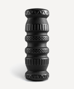 Ролик массажный FA-526, PU, средняя жесткость, 30x10 см, черный